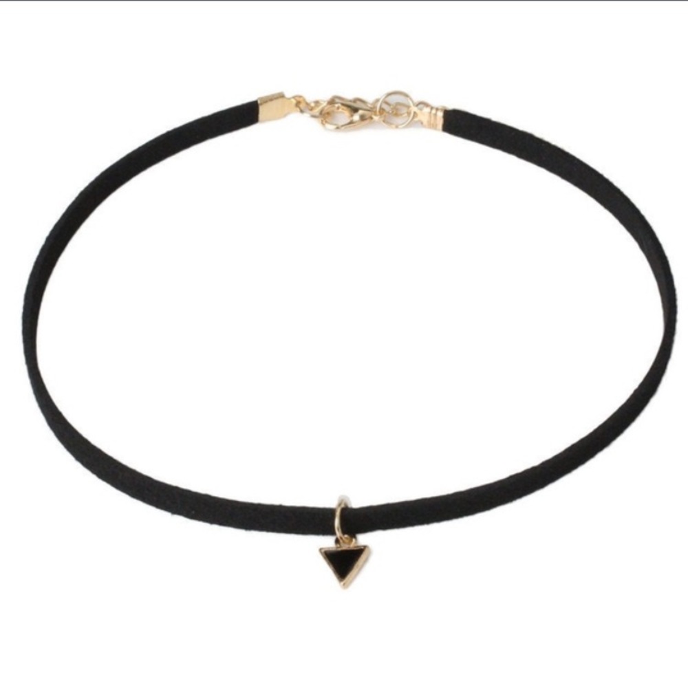 3/$30 Black triangle choker! - Picture 2 of 2
